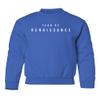 superhotapparel Music World Tour 2023 Year Of Renaissance Beyonce Youth Crewneck Sweatshirt (Royal, Youth Small) view 1