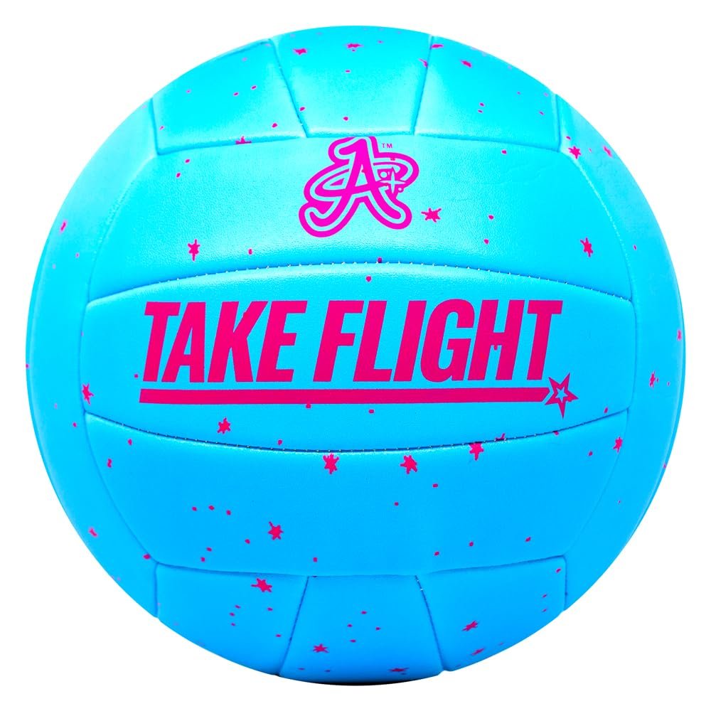 A Plus Collectibles Take Flight Premium Outdoor/Indoor Volleyball (Neptune Blue)