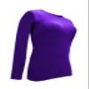 M&M SCRUBS Women's Long Sleeve T-Shirt Crew Neck Under Scrub Tee Classic Fit T-Shirt 3 - Pack (Lavender/Pink/Purple, Medium) view 4
