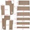 Chaparral Boat Non-Skid Mats 60.00488 | 277 SSX 2020 Terra (Set of 10) view 4