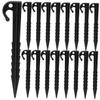 50pcs Windproof Nail Plastic Sand Pegs Plastic Stakes Camping Tent Stakes Camping Tent Pegs Tent Spikes Canopy Stakes Tent Stakes Heavy Duty Plastic Camping Stakes Accessories