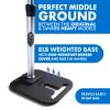 TANNER Tees Pro Batting Tee | Pro Style Tee for Baseball, Softball, Slow Pitch | Adjusts 26-43 | Age 8 up | Durable Weighted Base, Hand Rolled Flextop, Reinforced Steel Stem | Hand Assembled view 3
