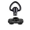 TPO Quick Detach QD Sling Swivel Mount w/Push Button Compatible with Mlok System for 2 Point Sling (1" Swivel - 1pc) view 1