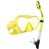 Tilos CoveOps Mask with Ari Dry Snorkel Set (Yellow) view 1