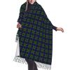 LMNSWDA Clan Leslie Tartan Women's Fashion Cashmere Feel with Tassel Large scarf warm party shawl Wraps view 1