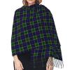 LMNSWDA Clan Leslie Tartan Women's Fashion Cashmere Feel with Tassel Large scarf warm party shawl Wraps view 4