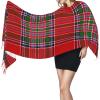 LMNSWDA Clan MacBean Tartan Women's Fashion Cashmere Feel with Tassel Large scarf warm party shawl Wraps view 3