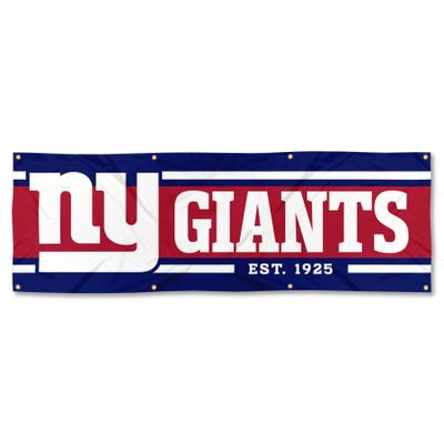 New York Giants Large 2x6 Foot Banner