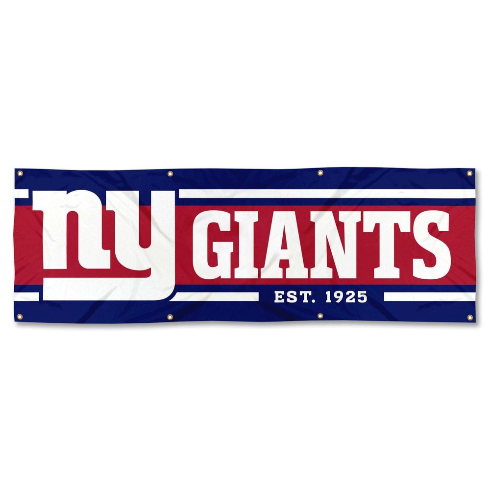 New York Giants Large 2x6 Foot Banner