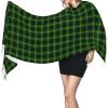 LMNSWDA Clan MacArthur Tartan Women's Fashion Cashmere Feel with Tassel Large scarf warm party shawl Wraps view 3