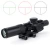 Bravary 1-6x24 SFP LPVO 1.2-6x24 LPVO Riflescope IR SFP Crosshair Mil-dot Red Green Reticle Short to Mid Range Hunting and Shooting (Black 1-6x24 IR) view 2
