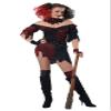 Women's Sexy Clown Costume view 1
