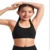 CRZ YOGA Girls Butterluxe Cross Back Sports Bra Black X-Small view 1