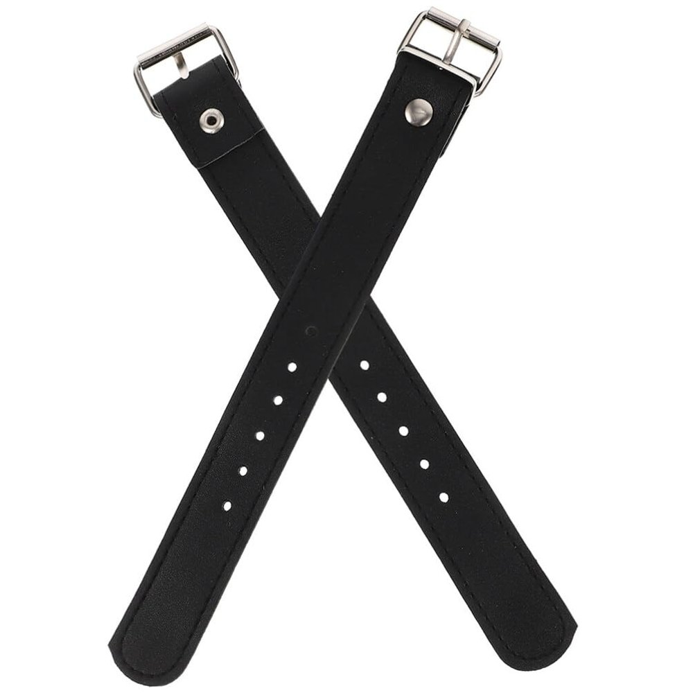Sosoport Strong Load-Bearing Bike Basket Accessories Leather Bike Strap Strap Sturdy