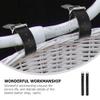 Sosoport Strong Load-Bearing Bike Basket Accessories Leather Bike Strap Strap Sturdy view 2