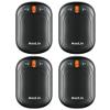 4 Pack Hand Warmers Rechargeable, 4 Pack 2000mAh Electric Hand Warmers Reusable, 12Hrs Long Heating, Portable Pocket Handwarmer Great Gift for Outdoors, Hunting, Golf, Camping view 1