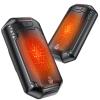 Hand Warmers Rechargeable OUTJUT 2 in 1 USB Pocket-Sized Handwarmers Easy to Carry 20h Electric Hand Warmer 3 Heat Settings Hot Hand Gifts for Men Women Go Out for Hiking Camping Sking and Fishing view 1