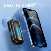 Hand Warmers Rechargeable OUTJUT 2 in 1 USB Pocket-Sized Handwarmers Easy to Carry 20h Electric Hand Warmer 3 Heat Settings Hot Hand Gifts for Men Women Go Out for Hiking Camping Sking and Fishing view 4
