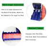 Starting Blocks, Light Weight Aluminum Track Starting Block, Athletics Scholastic Starting Block, 6 Angle Adjustable, With Standard Card Ruler and Thicked Anti -Slip Pad, for School and Training view 3