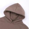 Girls Hoodie from Friends Toddler Boys Girls Pullover Fleece Sweatshirt Children Solid Plus Babies (Brown, 10-11 Years) view 3