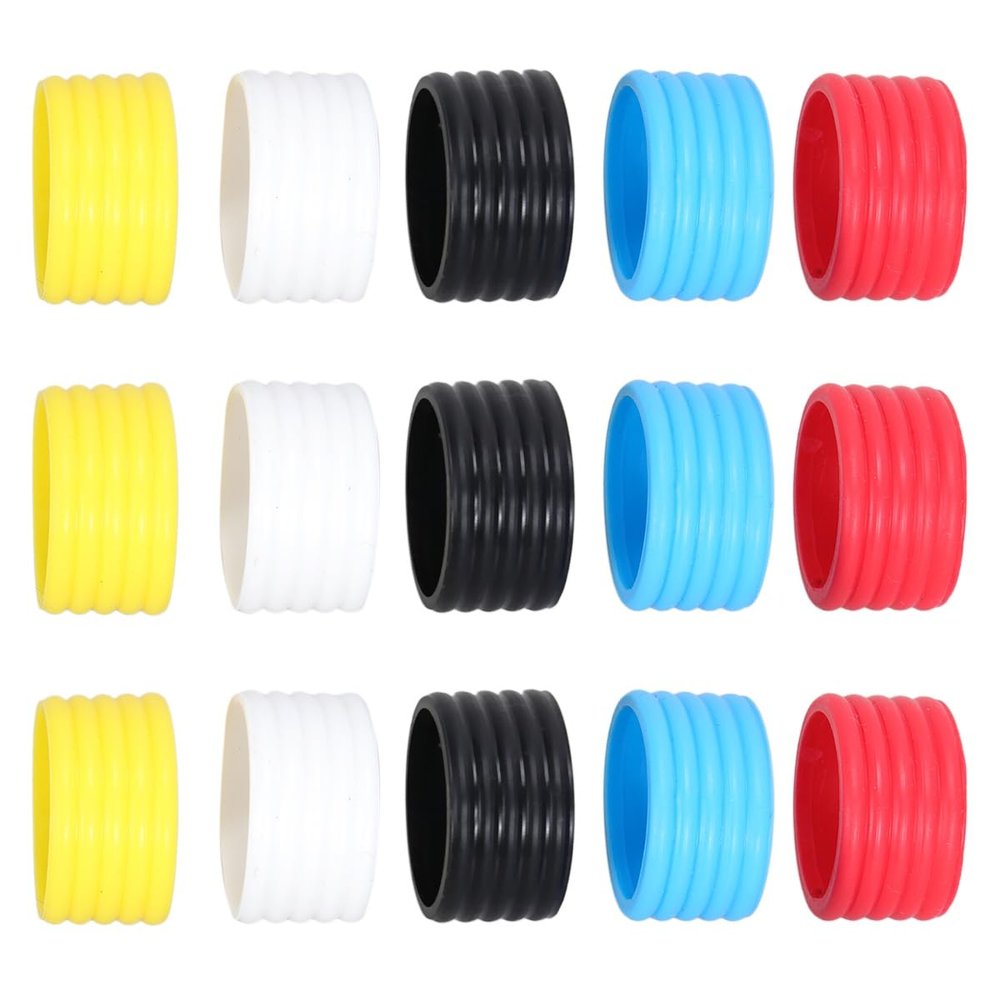 BESPORTBLE 15 Pcs Tennis Tape Grip Tape Rackets Tennis Racket Grip Tape Badminton Racquet Grips Tennis Grip Tape Sweat Band Racquetball Grip Tape