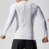 DGKaxiyaHM Men's Workout Stretchy Quick Dry T-Shirts Slim Running Long Sleeves Top Breathable Soft Golf Outdoor Shirt (White,X-Large) view 4