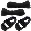 2 PCS Kayak Seat Clips Replacement & 2 PCS Kayak Seat Strap, Kayak Replacement Seat Hooks, Kayak seat Latches, Kayak Seat Repair Kit, Kayak Seat Clip Parts for Lifetime Emotional Kayak Accessories view 1