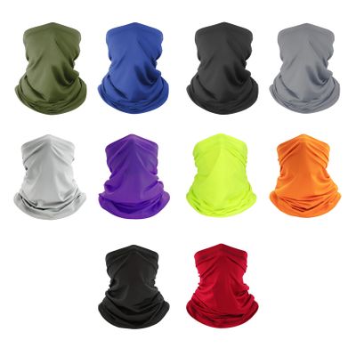 10 Pack Neck Gaiter for Men & Women Cooling Face Cover Protect From Dust Sun Wind,Multicolor