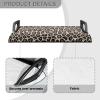 FUIALDOLG Leopard Print Golf Cart Seat Cover,50 X 30.9 Inches Resistant Golf Cart Seat Towel Blanket,Soft and Durable,Club Car,and More 2-Seater Golf Carts view 4