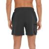 Men's Swim Shorts Beach Shorts with Zip Pockets and Mesh Sports Casual Men's Summer Plus Tooling Shorts (Black, XL) view 3