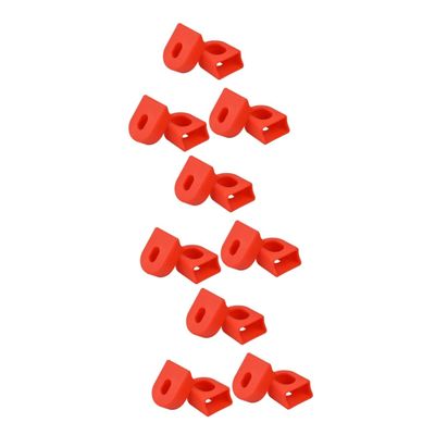 BESPORTBLE 18pcs Crankset Protective Cases for Rubber Crank Arm Red Wear-Resistant Shock-Resistant Design for Lasting Against Scratches