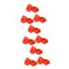 BESPORTBLE 18pcs Crankset Protective Cases for Rubber Crank Arm Red Wear-Resistant Shock-Resistant Design for Lasting Against Scratches view 1