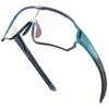 ROCKBROS Photochromic Sports Kids Sunglasses For Boys Girls Children Youth Adult MTB Biking Sunglasses for Kids Ages 8 to 14Blue view 1
