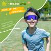 ROCKBROS Photochromic Sports Kids Sunglasses For Boys Girls Children Youth Adult MTB Biking Sunglasses for Kids Ages 8 to 14Blue view 2