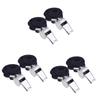 BESPORTBLE 6pcs Referee Whistles with Lanyard for Sports Officials Whistles for Football Soccer and Emergency Use Lanyard Included view 1