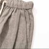 MESSIYO Men's Hip Hop Harem Pants Joggers Drawstring Elastic Waist Baggy Drop Crotch High Waist Open Back (Navy-3, XXXXXL) view 2