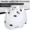 Bike Skateboard Helmet for Ages 5-8-14-16 Kids Youth Adults, Adjustable Multi-Sport Helmet for Scooter Bicycle Roller Skate Inline Skating Rollerblading Hoverboard Longboard, 3 Sizes view 3