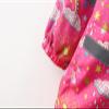 Children Raincoats for Kids Boys Girls Rain Jacket Lightweight Rain Ponchos Water Proof Cover (Hot Pink, 6-7 Years) view 3
