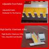 Multi-Function Starting Block, Athletics Track Starting Block, 6 Angle Adjustable Sprinter Track, with Standard Card Ruler, Strong Grip, for Plastic Runway Cinder Track view 3