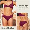 Aijolen Seamless Underwear for Women No Show Bikini Panties Lace Cheeky Hipster 6 Pack S-XL view 3