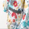 Children Raincoats for Kids Boys Girls Rain Jacket Lightweight Rain Ponchos Water Proof Cover (White, 10-11 Years) view 4
