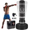 Standing Punching Bag with Stand Adult, 70'' Freestanding Heavy Boxing Bag with Electric Air Pump, Youth Kickboxing Bags Inflatable view 1