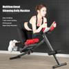 RIEJIN Height Adjustable Ab Trainer Abdominal Whole Body Workout Machine Waist Cruncher Core Toner Leg Thighs Buttocks Shaper with LCD Monitor view 2