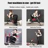 RIEJIN Height Adjustable Ab Trainer Abdominal Whole Body Workout Machine Waist Cruncher Core Toner Leg Thighs Buttocks Shaper with LCD Monitor view 3