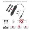 rdzzwxw M600C Weapon Light with Dual Pressure Switch + Aluminum Offset Light Mount for M300 M600 Series Tactical Flashlight Scout Weapon Light view 3