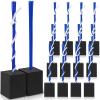 Shappy 12 Pieces Baseball Base Plugs with Tassel Heavy Duty Anchor Plugs for Baseball Field and Softball Accessories(Blue) view 1