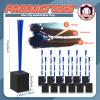 Shappy 12 Pieces Baseball Base Plugs with Tassel Heavy Duty Anchor Plugs for Baseball Field and Softball Accessories(Blue) view 2