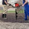 Auger for Earth Drilling Tree transplanting with Small Screw Auger Earth Auger 63cc Post Hole Digger Earth Auger 200mm Drills 8" Fence Borer Spring 3HP Post Hole Digger Earth Planting view 2