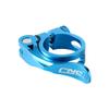 Bicycle Seat Post Clamp,34.9mm Mountain Bike Seatpost Clamps Adjustable Aluminium Alloy Bike Seat Tube Clamp Quick Release(blue,34.9mm) view 1