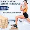 Portable Wooden Slant Board for Calf Stretching Squats Calf Stretcher Pilates Physical Therapy Equipment Adjustable Incline Board for Knees Ankle Heel Feet Leg view 3